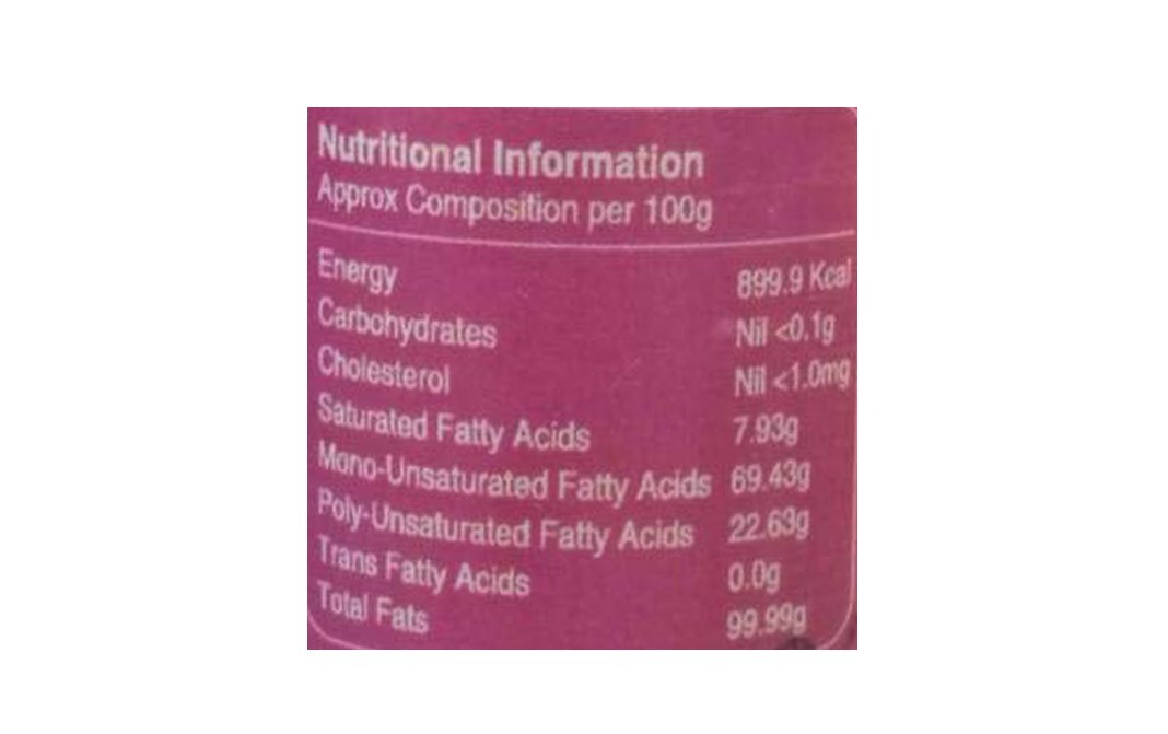 Indic Wisdom Edible Sweet Almond Oil Virgin & Cold Pressed   Plastic Bottle  30 millilitre